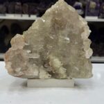 Müzelik Doğal Pembe Kalsit Geode Küme - Master Kristal