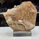Müzelik Doğal Pembe Kalsit Geode Küme (Master Kristal)