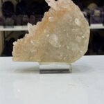 Müzelik Doğal Pembe Kalsit Geode Küme (Master Kristal)