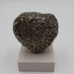 Özel Tasarım Kübik Formlu Pirit Küre Obje - Ofis ve Ev Dekoru İçin Elit Mineralojik Tasarım