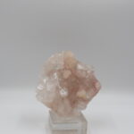 Kristal Pırıltılı Doğal Pembe Kalsit Geode Küme