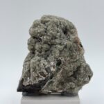 Yeşil Apofilit Druzy Kütle - Mermer Kaideli Dekoratif Doğal Taş *