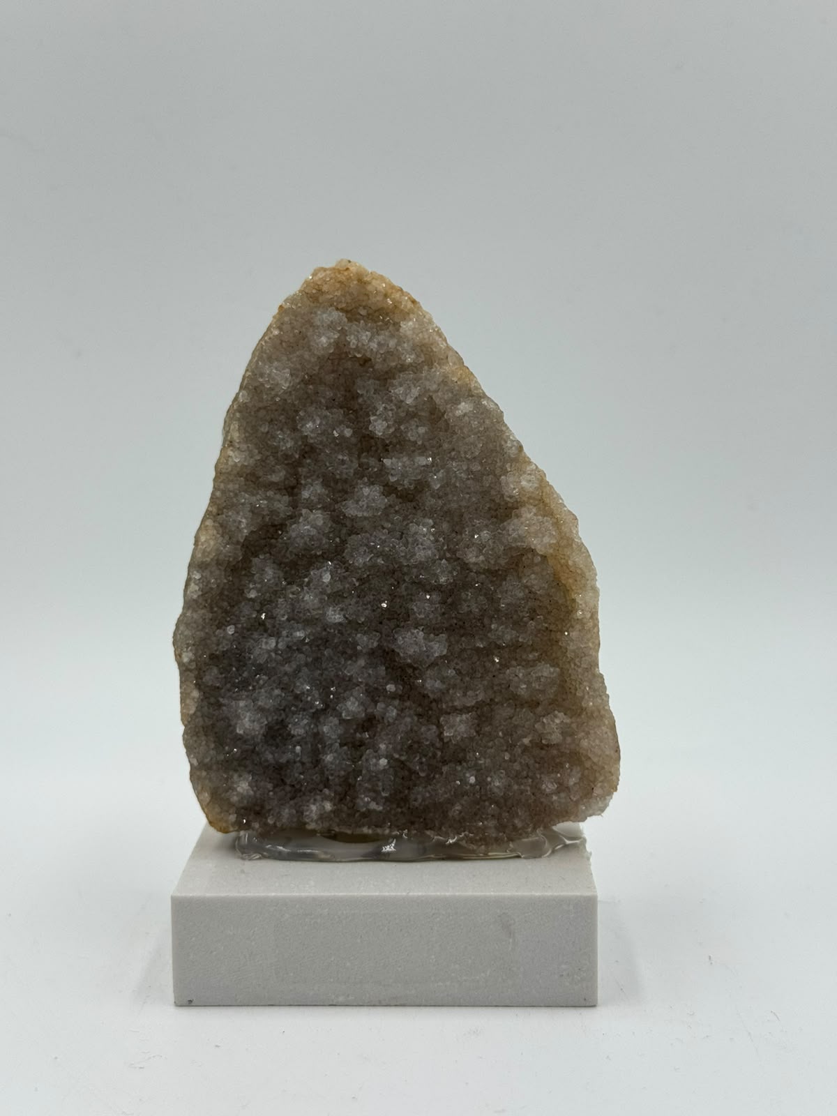 urun-136.jpg Kalsedon Druzy Kütle - Mermer Kaideli Dekoratif Doğal Taş - Görsel 1