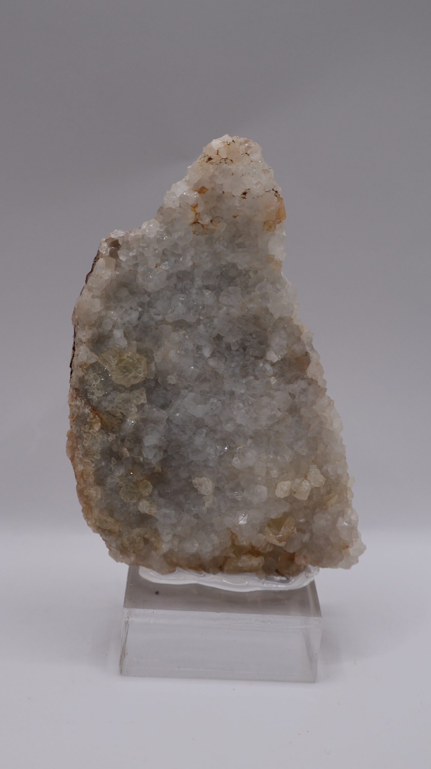 kalsedon-druzy Kalsedon Druzy - Beyaz Kaideli Dekoratif Doğal Taş - Görsel 1